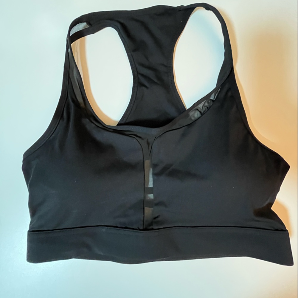 Black Sports Bra